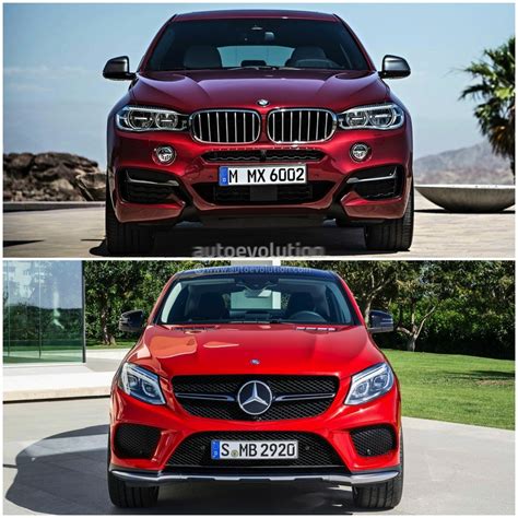 2015 Bmw X6 Vs Mercedes Benz Gle Coupe The Battle Of The Sport Activity Coupes Autoevolution