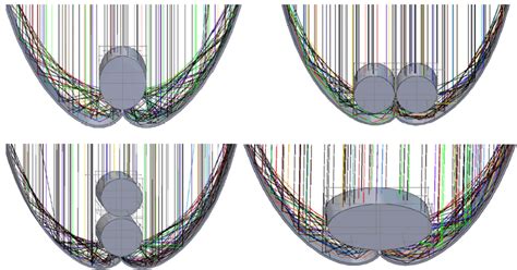 Ray Tracing Simulation On Single Upper Left Double Horizontal Upper Download Scientific