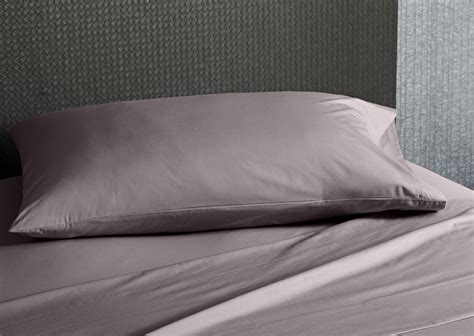 Taies Doreiller Percale Gris Perle Achat Linge H Tel Sofitel