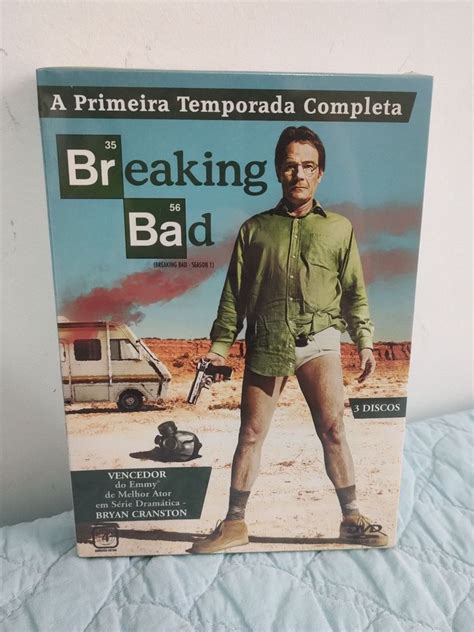 Box Dvd Breaking Bad Primeira Temporada Filme e Série Amc Nunca