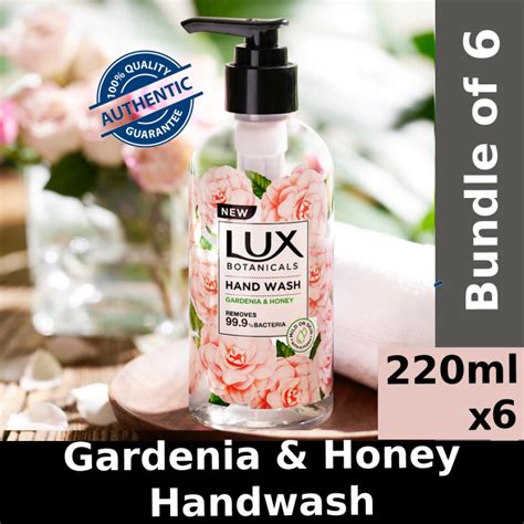 Lux Botanicals Hand Wash 220ml X 3 X6 X12 Or Hand Sanitizer 500ml X