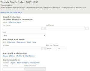 Florida Death Records Search – The Ultimate Guide - 2026 - Public ...