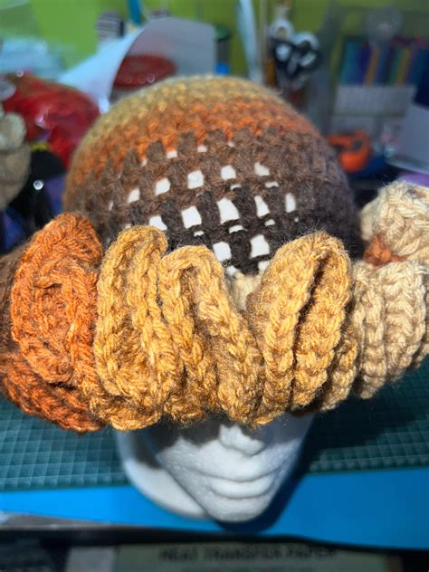 Crochet Ruffle Hat Etsy