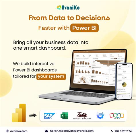 avaniko transform  data  smart business decisions