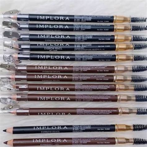 Jual IMPLORA Eye Brow Pencil 2 IN 1 Pensil Serutan Sikat