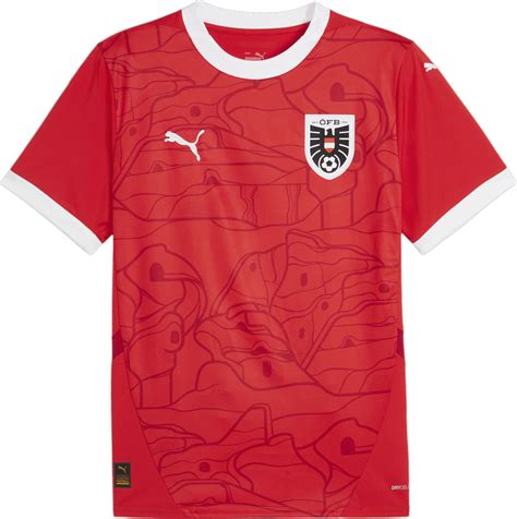 Риза Puma ÖFB HOME Jersey Replica 2024 11teamsports bg