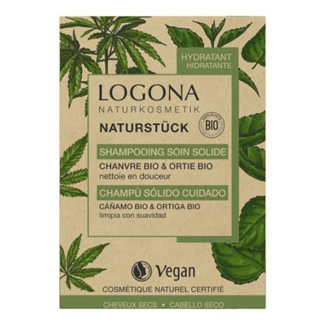 Logona Solide Care Shampoo Organic Hemp And Nettle Dry Hair 60g Easypara