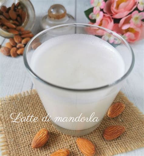 LATTE DI MANDORLA RICETTA BIMBY Dissetante