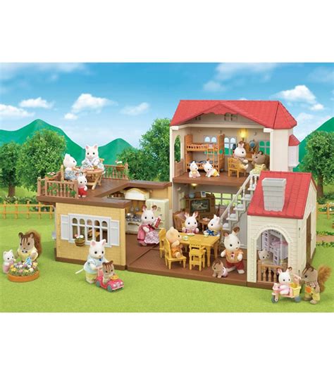 Calico Critters Red Roof Country Home T Set