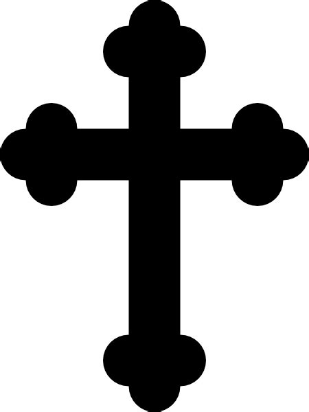 Black Cross Clip Art At Vector Clip Art Online Royalty