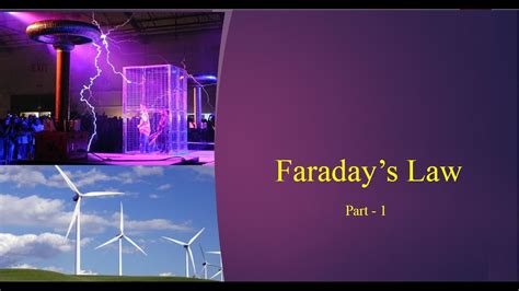 Faraday S Law Part 1 Youtube