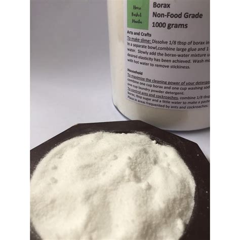 Laundry Care⊙♂ Borax Powder, 1 Kg for arts and crafts and household maintenance, 1 kg | Shopee ...