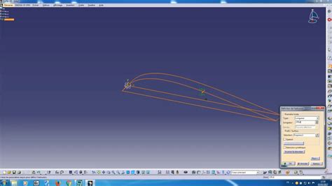 Tuto Catia V Cr E Aile Plan Convexe Youtube