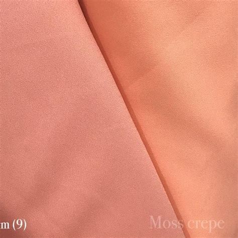 Jual 5 5 COD Bahan Kain MOSS CREPE Arabian Crepe 1 2 Meter Shopee