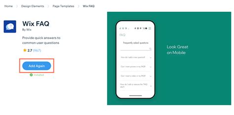 Adding The Wix Faq App Across Multiple Pages Help Center