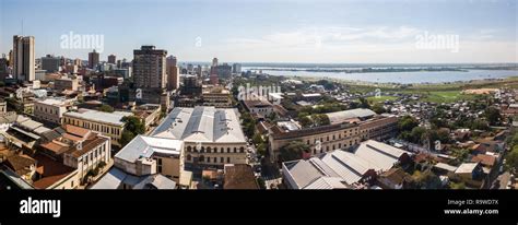 Panoramic View Of Skyscrapers Skyline Of Latin American Capital Of