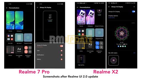 Updated Realme Pro S Customizable Always On Display And Edge