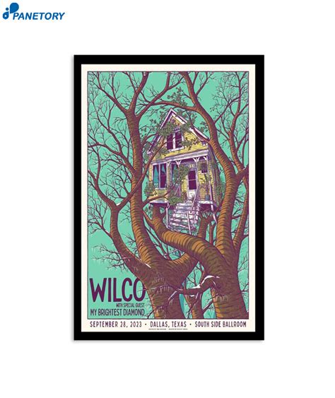 Wilco Tour At South Side Ballroom September 28 2023 Poster 2024