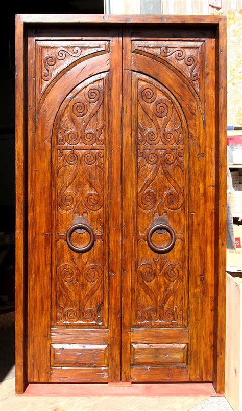 Master Bedroom Entry La Puerta Originals Door With Carved Panels