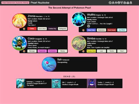 Pearl Randomizer Nuzlocke Attempt Starts R Nuzlocke