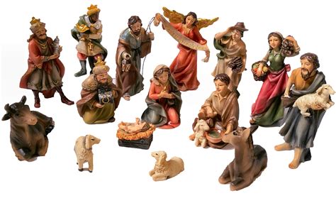 Buy Faithful Treasure Piece Nativity Set Of Inches Tall Hand