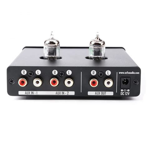 FX AUDIO TUBE 02 PRO 5725 Tube Preamplifier Headphone Amplifier Class