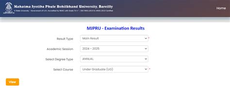 Mjpru Result Out Check Bsc Msc Results Link