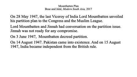 Partition Of India Causes And Consequences Youtube