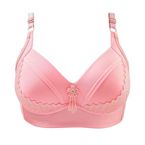 Hfyihgf Deep Cup Wireless Bras Women S Full Coverage Floral Lace Wire