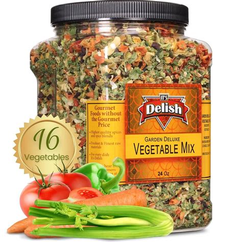 Garden Deluxe Vegetable Soup Mix By Its Delish Oz Jumbo Container