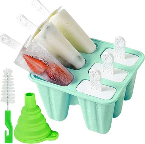 Amazon Popsicle Molds Silicone Ice Pop Mold For Pieces Bpa Free