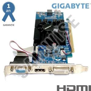 Placa Video Gigabyte GeForce GT210 1GB DDR3 64 Bit DVI VGA HDMI