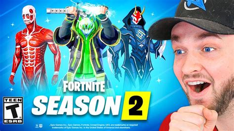 New Fortnite Season 2 Battle Pass Attack On Titan Youtube