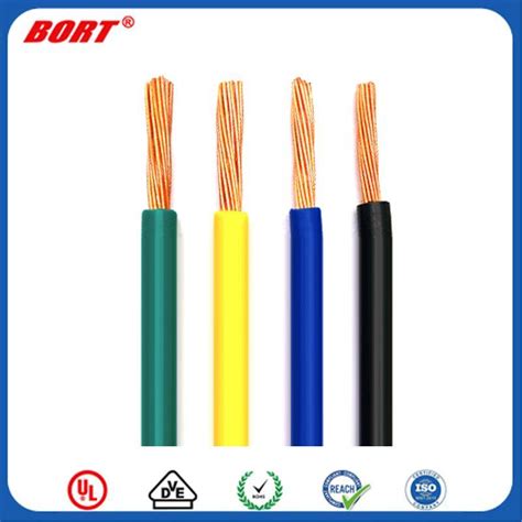 UL Certificate Single Core Bare Copper Conductor Flexible Electrical