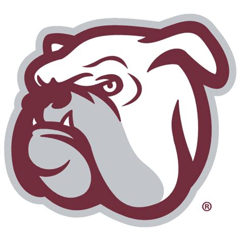 Logo Mississippi State University Bulldogs Bulldog Head Fanapeel