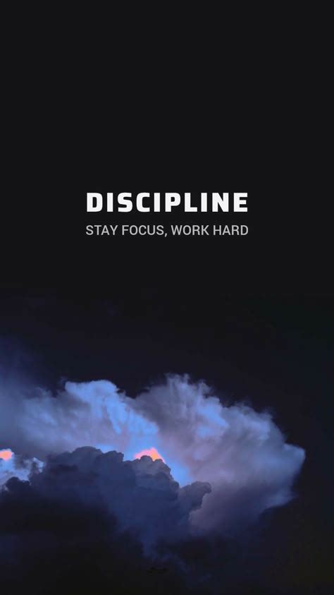 discipline wallpaper