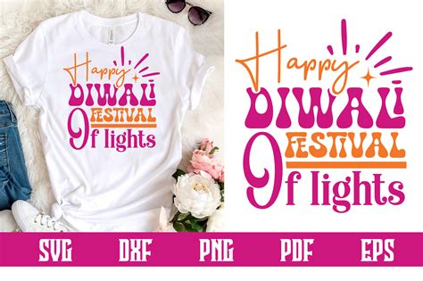 Happy Diwali Festival of Lights Svg Graphic by belysvgbundlefiles · Creative Fabrica