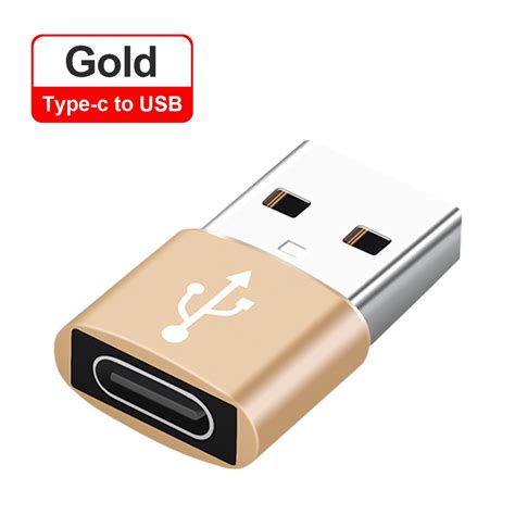 Type C Female To Usb Male Adapter Type C To Usb 3 0 Otg Adapter Transmissio Charger Converter