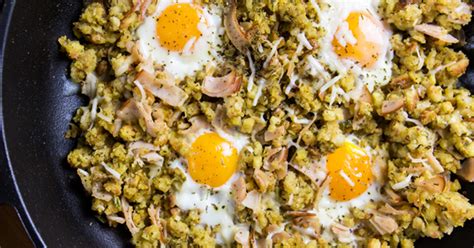 Turkey Egg And Stuffing Hash Egglands Best