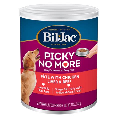 Bil-Jac® Picky No More® Pâté with Chicken Liver & Beef