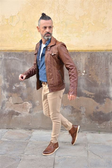 Moda Para Hombres Maduros Moda Para Hombres Maduros Chaqueta De