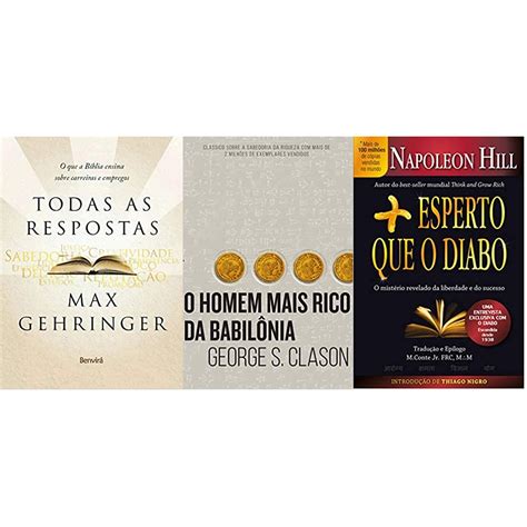 Kit Livros Todas As Respostas O Que A B Blia Ensina Sobre Carreiras