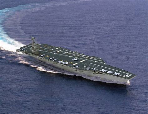 Aircraft Carrier Gerald R. Ford (CVN 78) Christened At Newport News ...