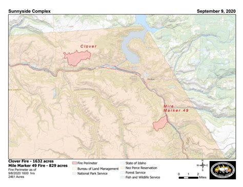 Fire Idaho Wildfire Map