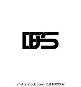 Dfs Initial Letter Monogram Logo Design Stock Vector (Royalty Free ...