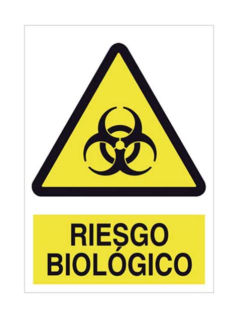 Cartel Riesgo Biológico Es Una Señal De Seguridad De Advertencia