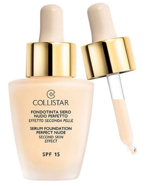 Collistar Milano Serum Foundation Perfect Nude Spf Source