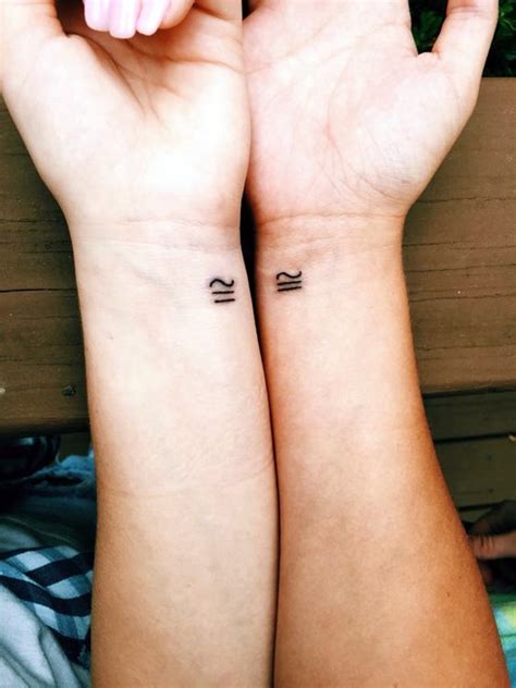 65 Matching Sister Tattoo Designs To Get Your Feelings Inked