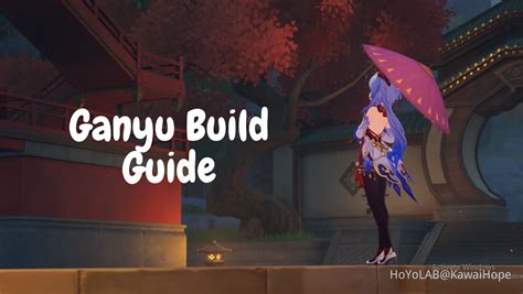 Ganyu Build Guide Genshin Impact HoYoLAB