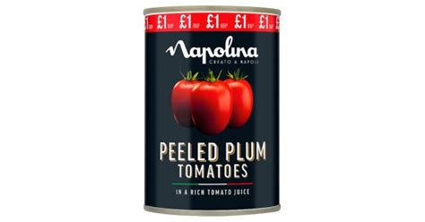 Napolina Peeled Plum Tomatoes In A Rich Tomato Juice 400g X 12 PM 1 20